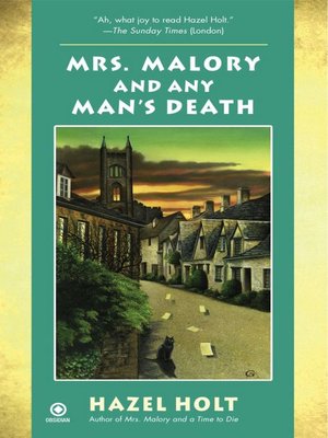 cover image of Mrs. Malory and Any Man's Death